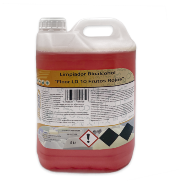LIMPIADOR BIOALCOHOL FRUTOS ROJOS 5LT