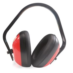 SONEER, protector auditivo dieléctrico copas rojas SNR 20 db
